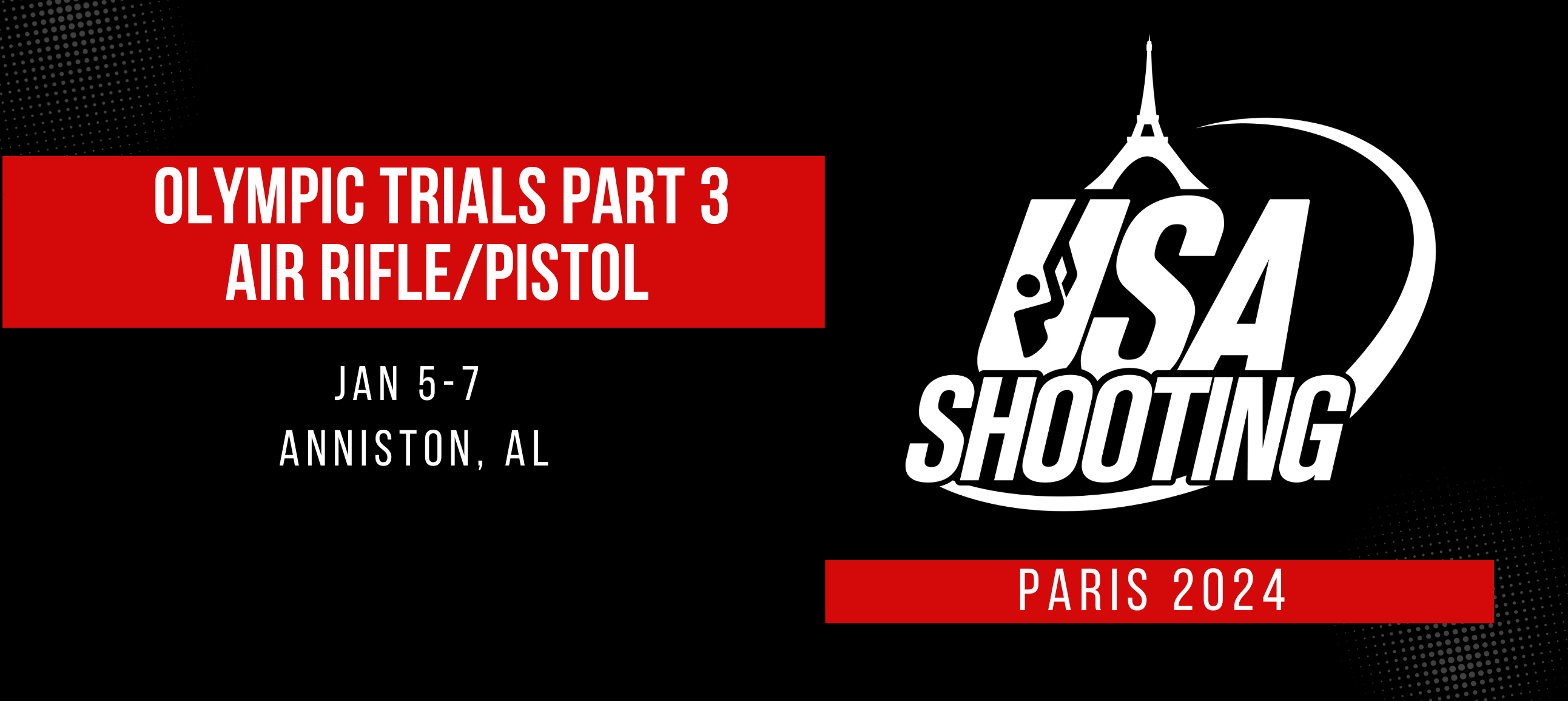 First Paris 2024 Olympians for USA Shooting to be Selected in Anniston ...